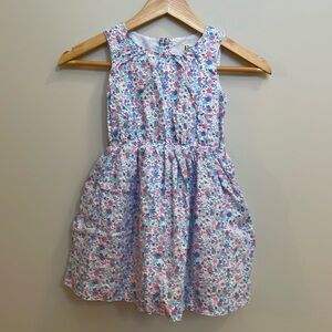 Hatley floral dress with pockets size 5